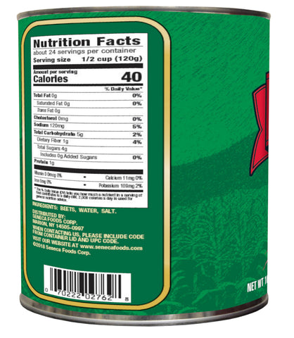 Stokely's® BEET WHOLE MEDIUM 100 CT