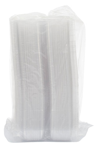 Container Plastic Clear Hinged Small Oblong High Dome 8.5x4.5x3.6