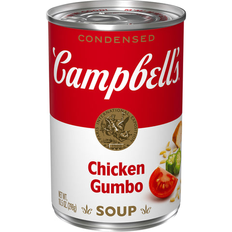 Campbells Condensed Light Chicken Gumbo - 10.75 oz. can, 12 per case