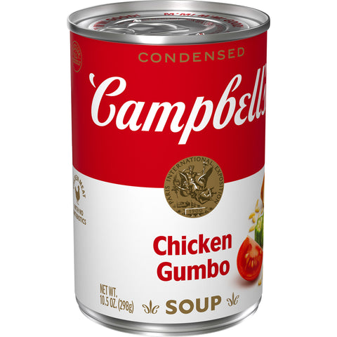 Campbells Condensed Light Chicken Gumbo - 10.75 oz. can, 12 per case