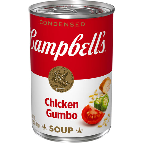 Campbells Condensed Light Chicken Gumbo - 10.75 oz. can, 12 per case