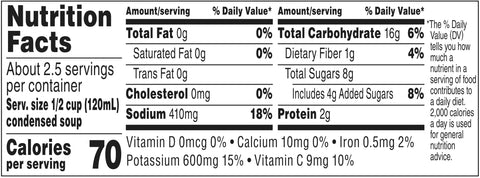 Campbell's® SOUP TOMATO HEALTHY REQUEST