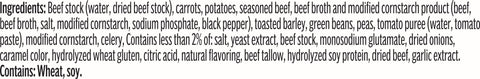 Campbell's® CAMP VEGETABLE BEEF SOUP