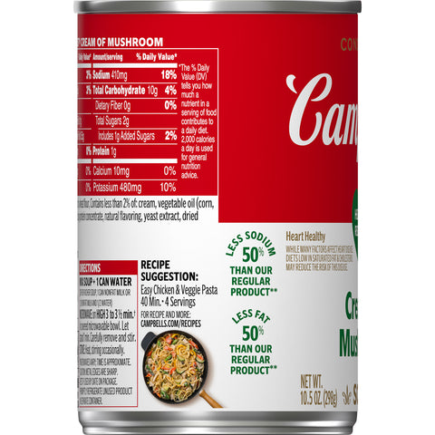 Campbell's® SOUP CREAM MUSHROOM CAN HEALTHY REQUEST