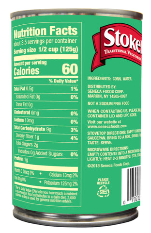 Stokely's® CORN WHOLE KERNEL NO SALT