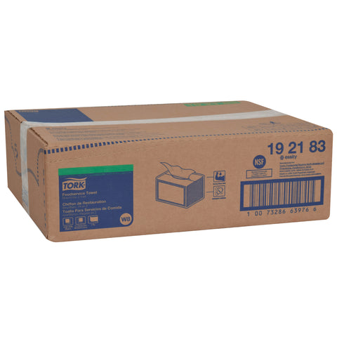 Tork® WIPER FOODSERVICE BLUE WHITE Z-FOLD
