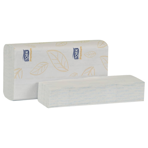 Towel Soft Multifold White 2-ply 9.13x12.8
