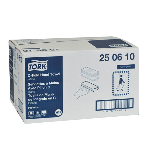 Tork Premium TOWEL C-FOLD PREMIUM WHITE 1-PLY 10-1/8X12-3/4