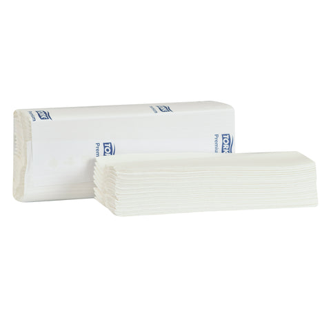 Towel C-fold Premium White 1-ply 10-1/8x12-3/4