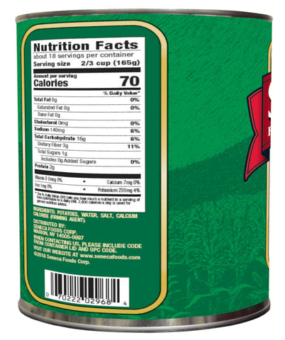 Stokelys Diced Potatoes - no. 10 can, 6 cans per case
