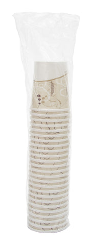 Dart Solo Flexstyle Symphony Design Double Sided Poly Paper Container, 32 Ounce -- 500 per case