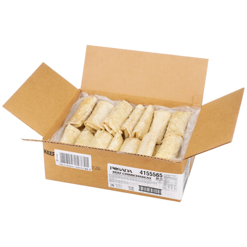 Windsor Posada Shredded Beef Chimichanga, 5 Ounce -- 48 per case.