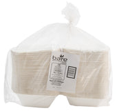 Bare® by Solo® CONTAINER SUGARCANE BAGASSE HINGED IVORY 6