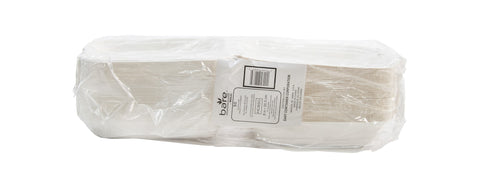 Bare® by Solo® CONTAINER ECO-FORWARD® BAGASSE (SUGARCANE) SQUARE HINGED LID IVORY 8