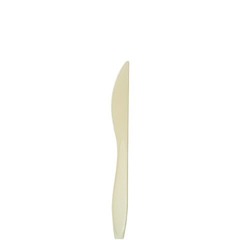 Solo® Impress™ KNIFE PLASTIC HEAVY WEIGHT CHAMPAGNE PS