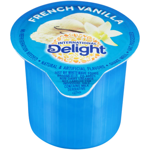 Creamer Liquid Non Dairy French Vanilla Aseptic Single Serve Cup