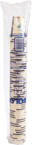 Solo Tuscan Café CUP PAPER HOT INSULATED DUO SHIELD® 8 OZ
