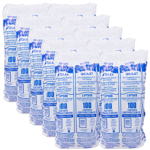 Solo® LID SOUP PLASTIC VENTED 6 OZ & 8 OZ