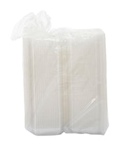 Container Plastic Clear Oblong Hinged 7