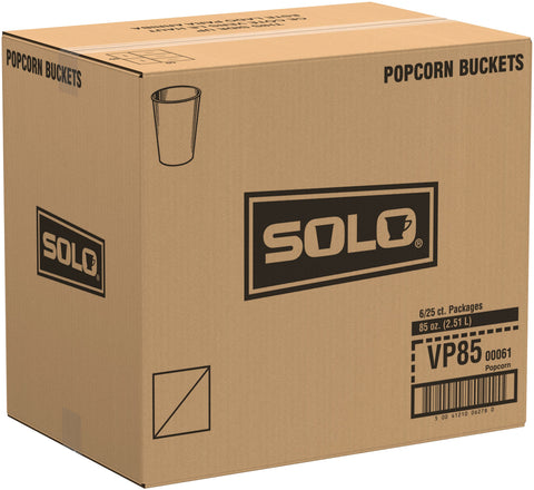Solo® CUP PAPER POPCORN 85 OZ
