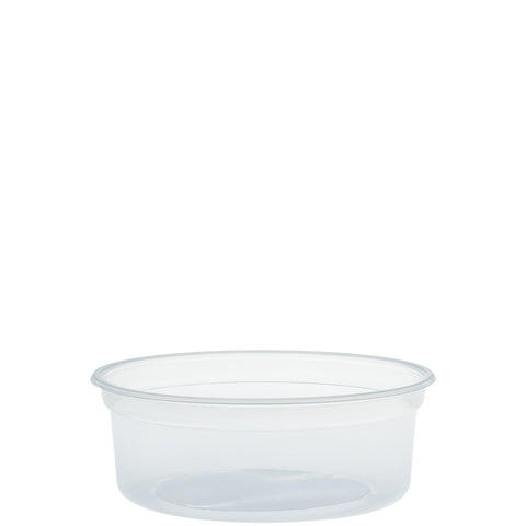 MicroGourmet® CONTAINER PLASTIC TRANSLUCENT DELI 8 OZ