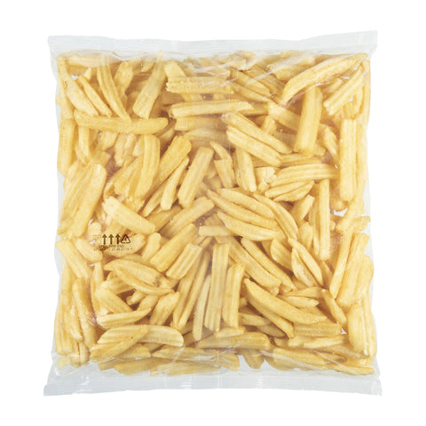 Conquest Delivery Plus Clear Coated Tin Roof Fries, 5 Pound -- 6 per case