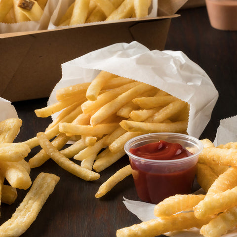 Conquest Delivery Plus Clear Coated Shoestring Cut Fries, 4.5 Pound -- 6 per case