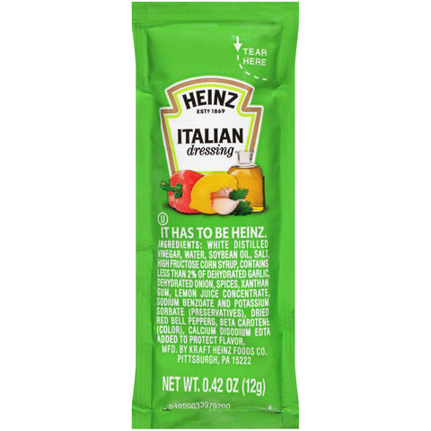 Dressing Italian Single Serve Packet 532600/78000720