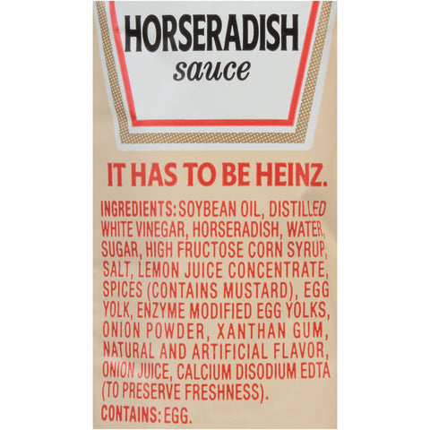 Sauce Horseradish Single Serve Packet 532200/78000714