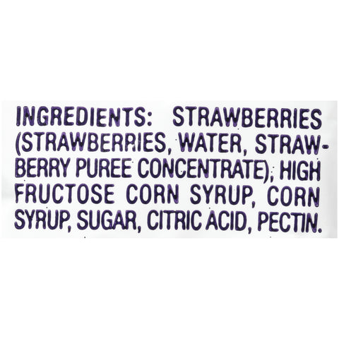 Jam Strawberry Single Serve Pouch 49078000305