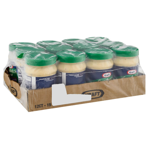 Kraft Spoonable Sandwich Spread, 15 Ounce -- 12 per case.