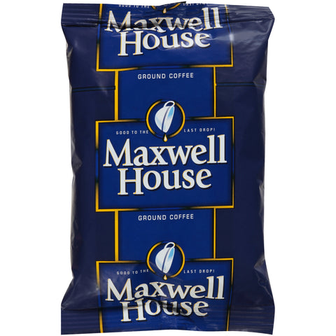 Maxwell House Ground Coffee - 2.5 oz. fractional pack, 152 packs per case