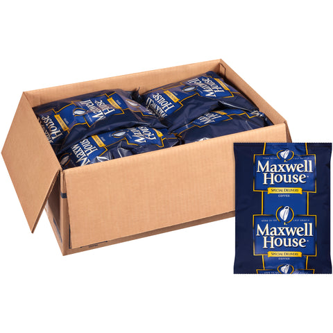 Maxwell House Special Delivery Ground Coffee - 1.8 oz. filter pack, 112 packs per case