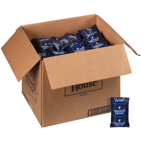 Maxwell House Ground Coffee - 2.5 oz. fractional pack, 152 packs per case