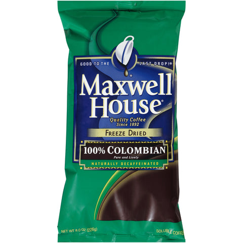 Maxwell House COFFEE COLUMBIAN FREEZE DRIED DECAFFEINATED