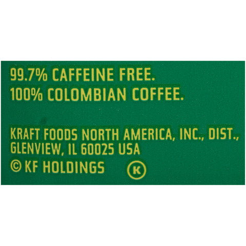 Maxwell House COFFEE COLUMBIAN FREEZE DRIED DECAFFEINATED