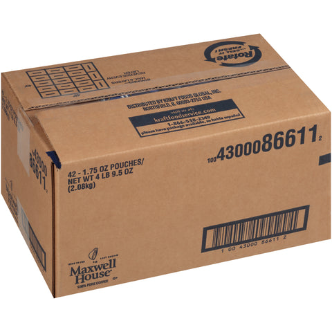 Maxwell House Office Service Coffee - 1.75 oz. pack, 42 packs per case