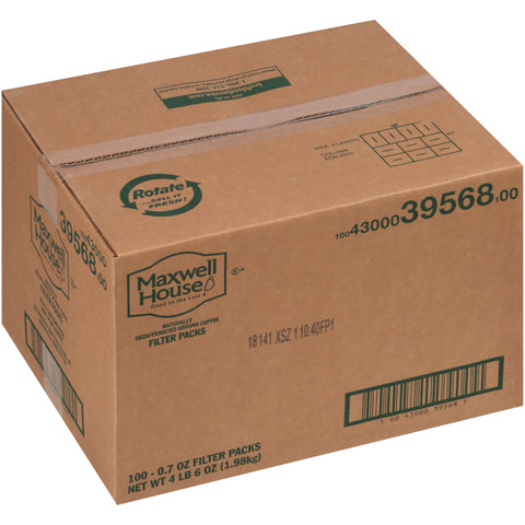 Coffee Decaf In-room Filter Pack 4-cup