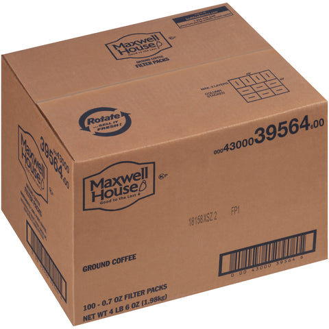 Maxwell House Ground Coffee, 0.7 Ounce -- 100 per case.