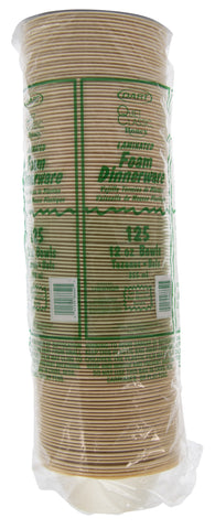 Dart BOWL FOAM LAMINATED HONEY 12 OZ