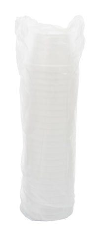 Container Foam White Food Squat 16 Oz