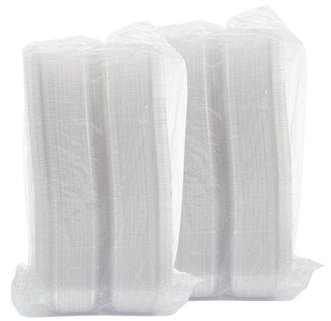 Container Plastic Clear Hinged Small Oblong High Dome 8.5x4.5x3.6