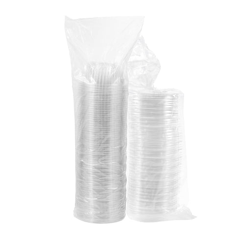 PresentaBowls® BOWL PLASTIC CLEAR WITH DOME LID 16 OZ