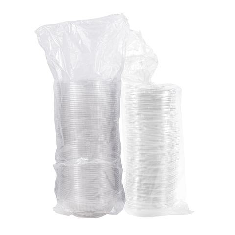 PresentaBowls® BOWL PLASTIC CLEAR WITH DOME LID 12 OZ