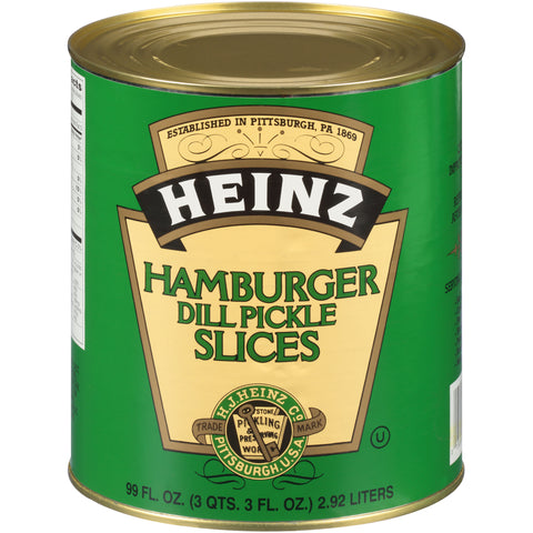 Heinz® HAMBURGER PICKLE SLICES 657600/78000980