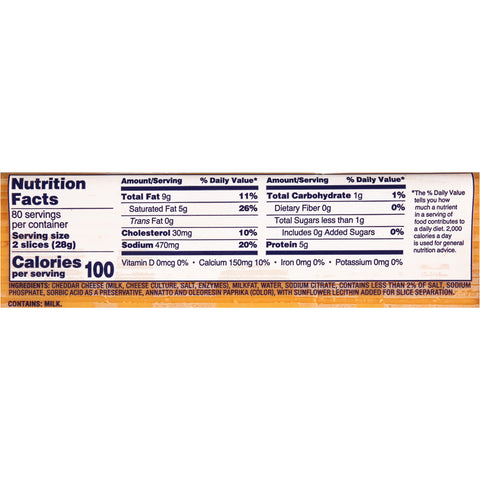 Cheese Chedasharp Pullman Sliced 160 Ct