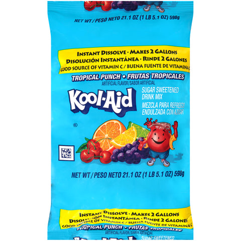 Drink Mix Tropical Punch Yields 2 Gal