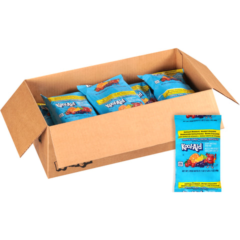 Kool-Aid Tropical Punch Powdered Drink Mix Pouch, 21.1 ounce -- 15 per case