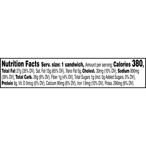 Jimmy Dean SANDWICH SAUSAGE BISCUIT HOT & SPICY 10000051327