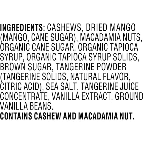 Sahale Tangerine Vanilla Cashew Macadamia Glazed Mix, 1.5 Ounce -- 108 per case.